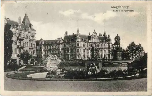 Magdeburg - Staatsbürgerplatz -45810