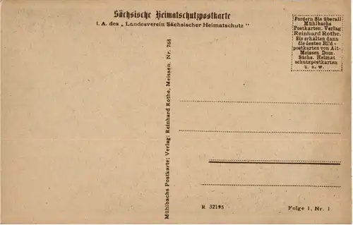 Alt-Meissen - Leinewebergasse -47552