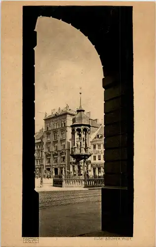 Magdeburg - Kaiser Ottodenkmal auf dem alten Markt -45858