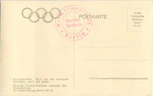 Berlin - Reichssportfeld - Olympische Spiele -46328