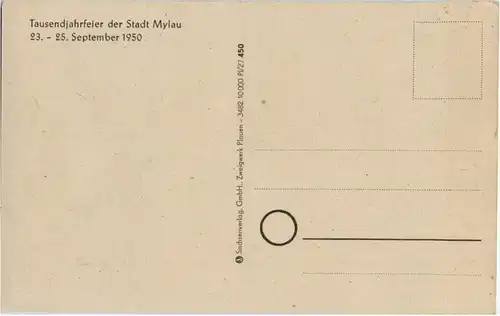 Tausendjahrfeier der Stadt Mylau 1950n -45764