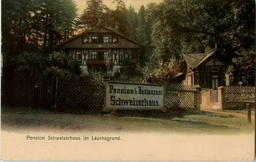 Friedrichroda - Pension Schweizerhaus im Lauchagrund -47578