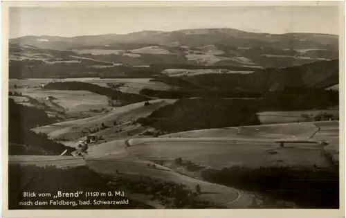 Blick vom Brend nach dem Feldberg -47408