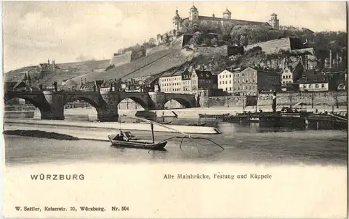 Würzburg - Alte Mainbrücke -46142