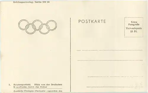 Berlin - Reichssportfeld - Olympische Spiele -46430