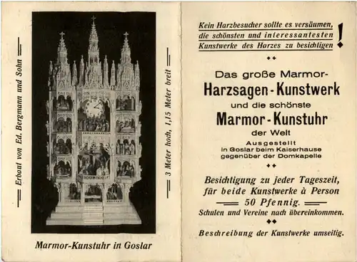 Marmor Kunstuhr in Goslar -46358