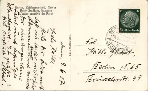 Berlin - Reichssportfeld - Olympische Spiele -46418