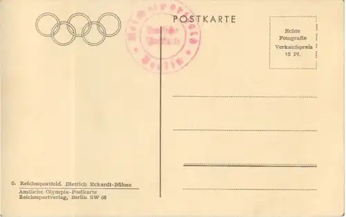 Berlin - Reichssportfeld - Olympische Spiele -46324