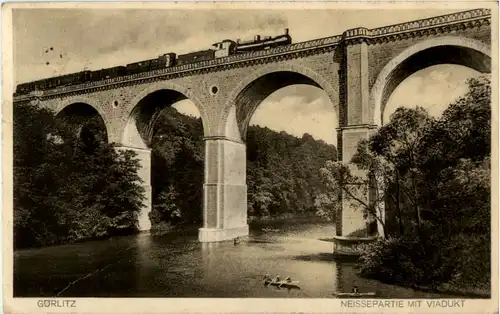 Görlitz - Neissepartie mit viadukt -47342