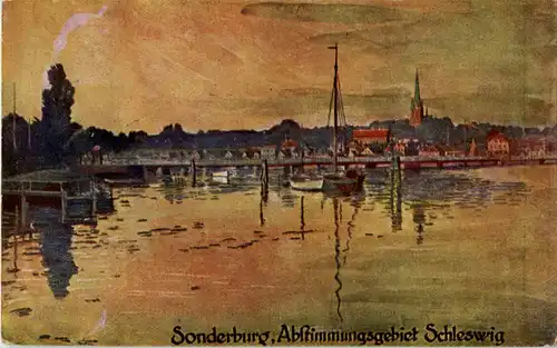 Sonderburg - Abstimmungsgebiet Schleswig -48712