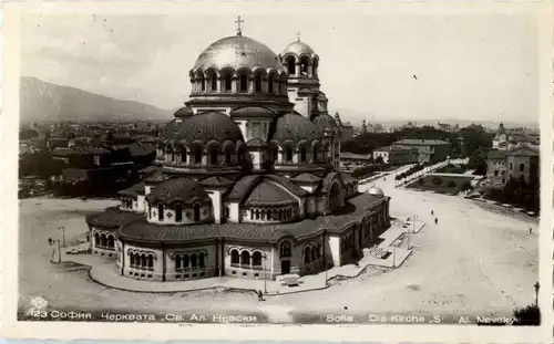 Sofia - Die Kirche St. Al Nevsky -48168