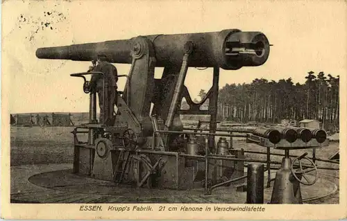 Essen - Krupps Fabrik - 21 cm Kanone -47594