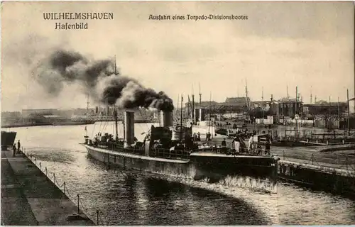Wilhelmshaven - Hafenbild -47296
