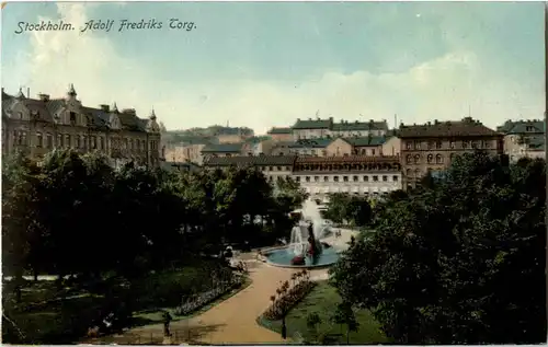 Stockholm - Adolf Frederiks Torg -49192