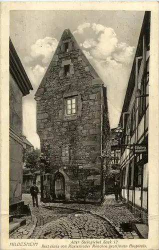 Hildesheim - Alter Steingiebel Sack 12 -47496