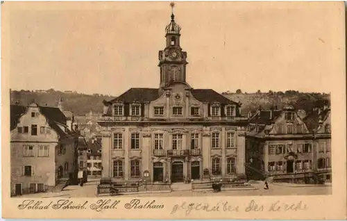 Schwäbisch-Hall Rathaus -47734