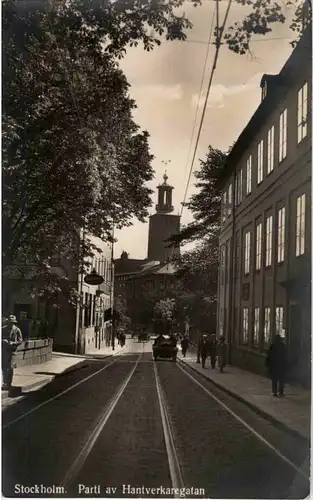 Stockholm - Parti av Hantverkaregatan -49198