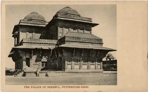 Futtehpore Sikri - Palace of Beerbul - India -49772