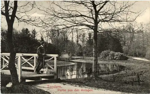 Tondern - Partieans den Anlagen -48762