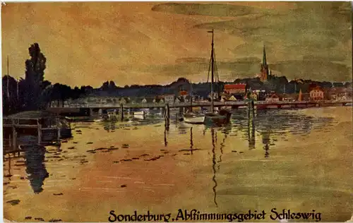 Sonderburg - Abstimmungsgebiet Schleswig -48716