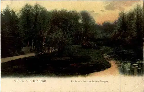 Tondern - Partie aus den städt. Anlagen -48776