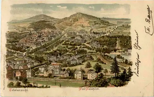 Bad Nauheim - Litho -51340