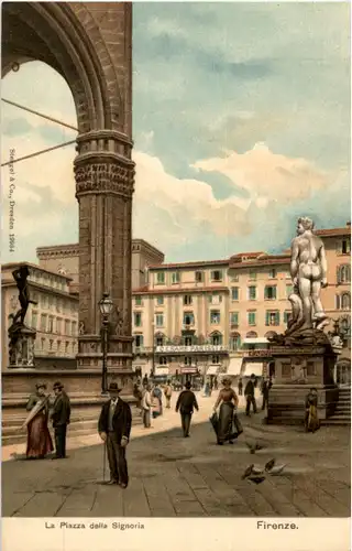 Firenze - La Piazza della Signora -49808