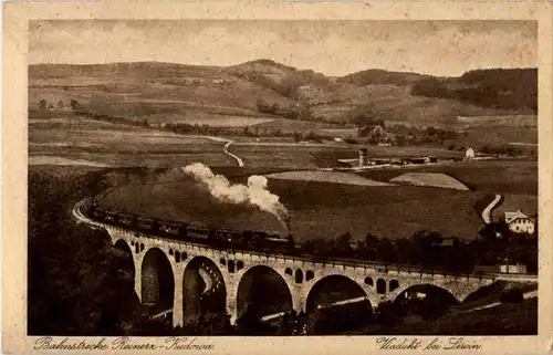 Bahnstrecke Reinerz - Kudowa - Viadukt bei Lewin -51746