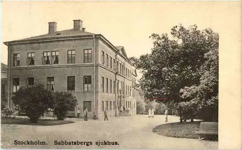 Stockholm - Sabbatsbergs sjukhus -49226