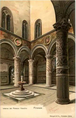 Firenze -Interno del Palazzo Vecchio -49810
