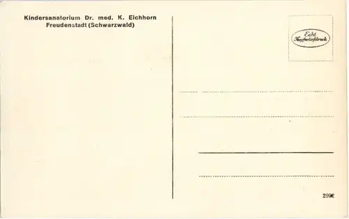 Freudenstadt - Kindersanatorium Eichhorn -51476