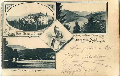 Gruss aus dem Schwarzwald - Titisee -51556