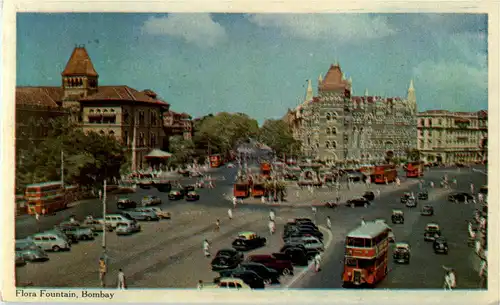Bombay - Flora Fountain - India -49736