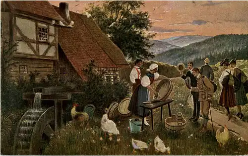 Schwarzwald Volkstrachten - In einem kühlen Grunde -52326