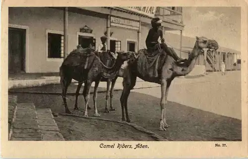 Aden - Camel Riders - Jemen -51018