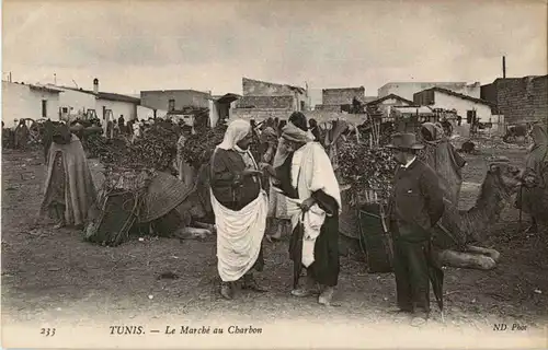 Tunis - Le Marche au Charbon -51070