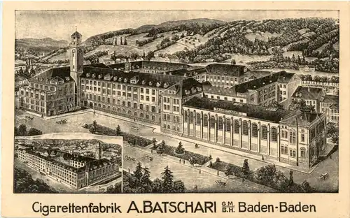 Baden-Baden Zigaretten Fabrik Batschari -51548