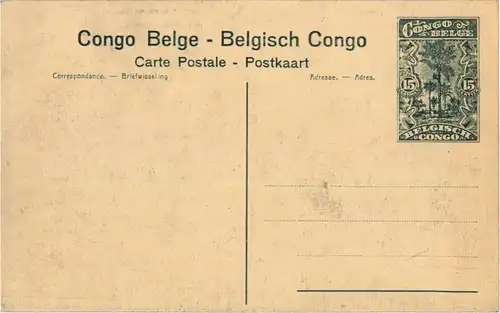 Panda - Union Miniere - Congo Belge - Ganzsache -51130