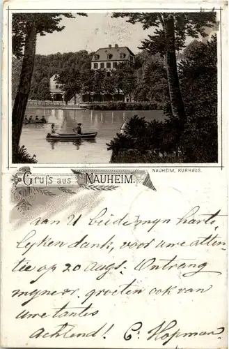 Gruss aus Nauheim - Litho -51278