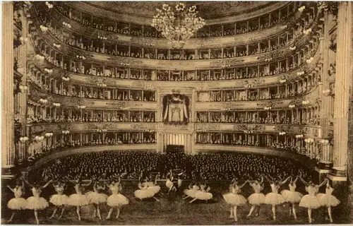 Milano - Interno Teatro della Scala -52766