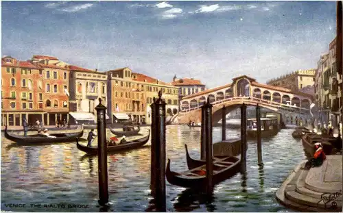Venice - The Rialto Bridge -52786