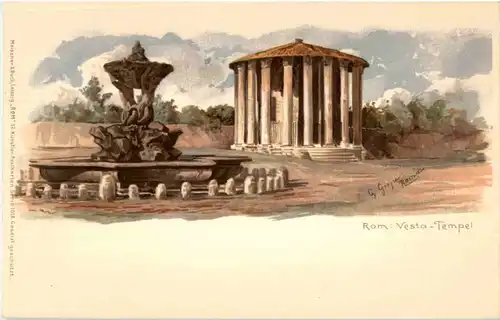 Rom - Vesta Tempel -52880