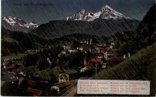 Gruss aus Berchtesgaden im Regen -52436