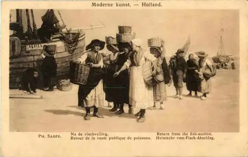 Holland - return from the fish auction -52268