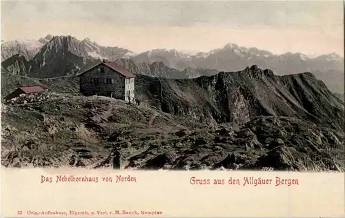 Nebelhornhaus - Allgäu - Berghütte -53026