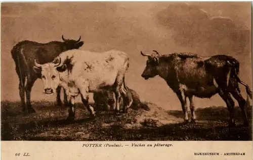 Potter - Vaches au paturage -51890