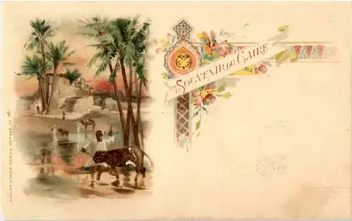 Souvenir de Cairo - Litho -53306