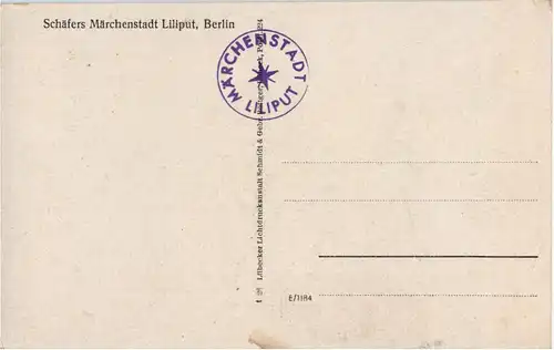 Berlin - Schäfers Märchenstadt Liliput -52696