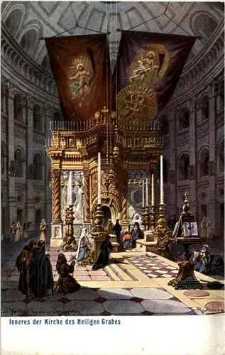 Inneres der Kirche des Heiligen Grabes -53260