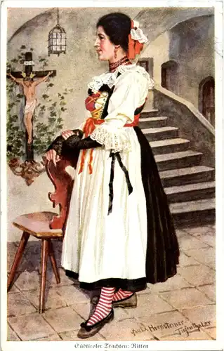 Südtiroler Trachten - Ritten -52110